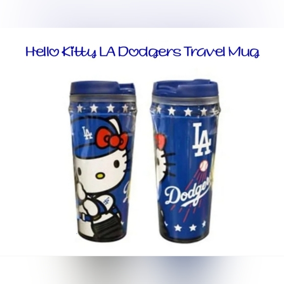 Hello Kitty LA Dodgers Travel Mug Stadium Giveaway - Picture 2 of 8